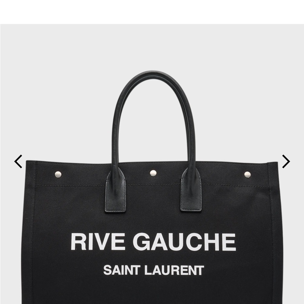 Saint Laurent Black Rive Gauche Tote Bag - BRAND NEW - AUTHENTIC!